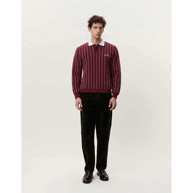 Les Deux Signature Knitted LS Polo image number 2